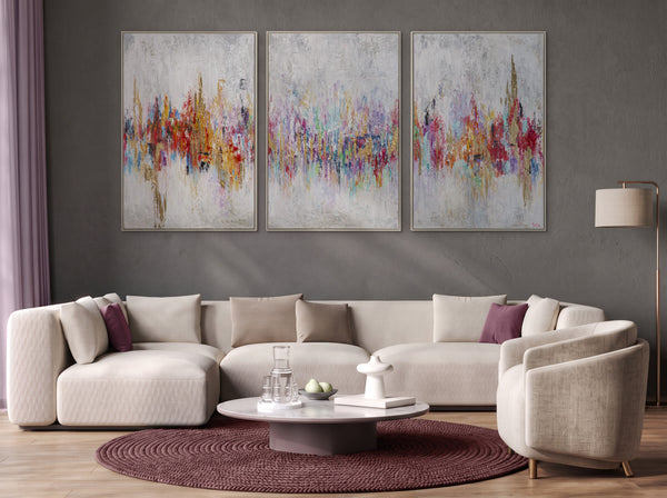 Große acrylbilder "Abstraktion II"
