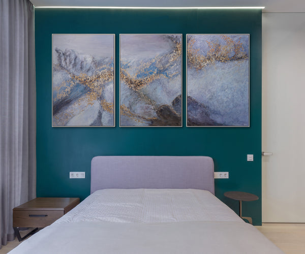Handgemalte bilder auf leinwand "Renaissance" 120x80