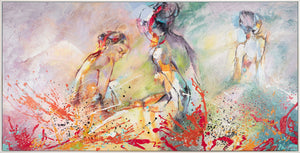 Abstrakte Wandkunst modern