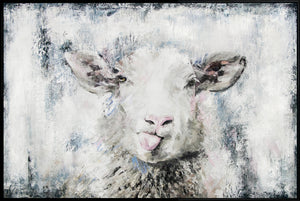 Acrylmalerei auf Leinwand Detail