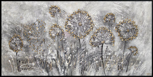 Acrylmalerei auf Leinwand Detail