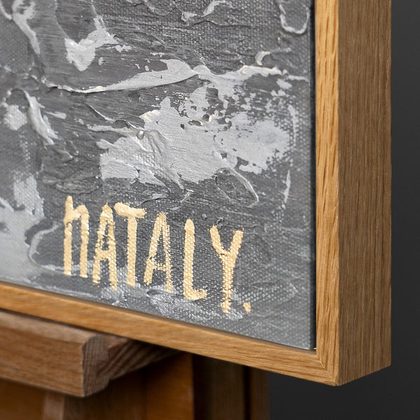 Handgemalte bilder auf leinwand acrylgemälde "Kraft der Elemente"