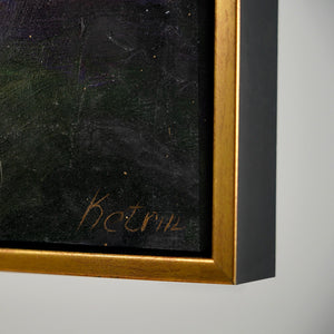 Moderne Wanddeko handgemalt