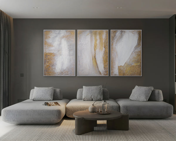 Acrylbilder abstrakt modern wohnzimmer "Ästhetik"