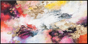 Acryl Wandbild Struktur Modern Deko