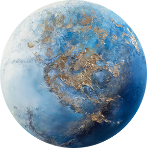 Gemälde Kreis "Neptun"