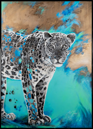 Nachtleuchtende Gemälde «Geschick und Stärke»