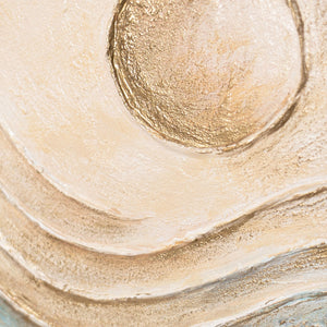 Moderne abstrakte Malerei für die Arztpraxis mehrteilig