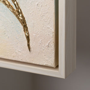 Bilderwand für das Wohnzimmer oder die Praxis Sanftheit des Augenblicks