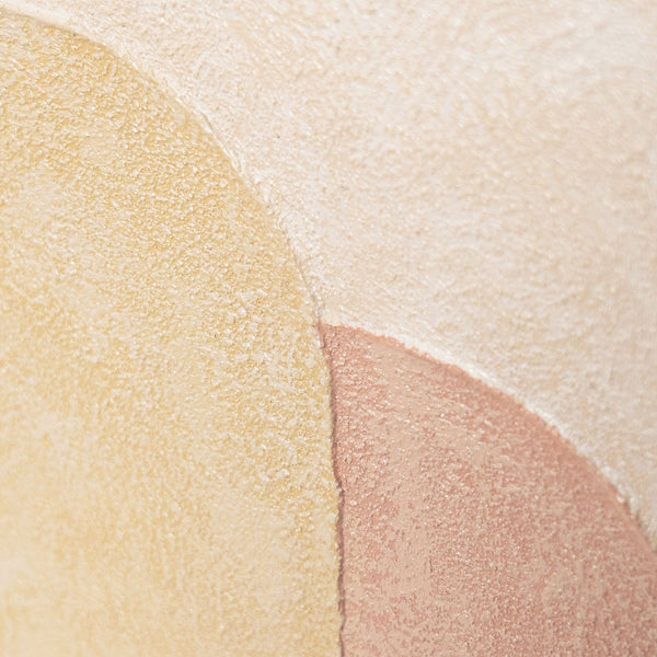 Geometrische Kunstwerke abstrakt mit Acrylfarben im Rahmen Praxis