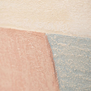 Moderne Gemälde mehrteilig für Arztpraxis Wandgestaltung pastellfarben