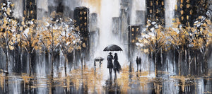 Künstlerische Acrylmalerei Struktur Deko