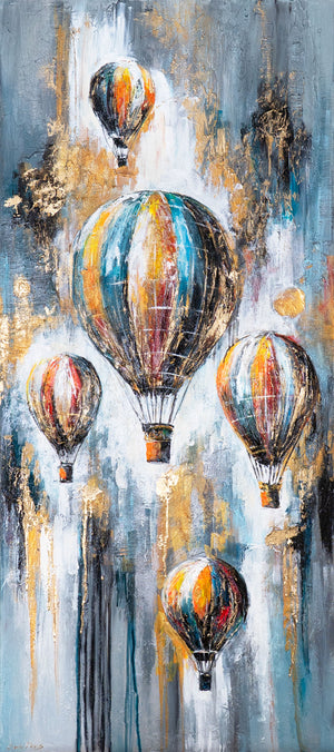 Künstlerische Acrylmalerei Struktur Deko