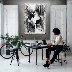 Modern Handmade Paintings for Living Room – Unique Abstract Art Collection