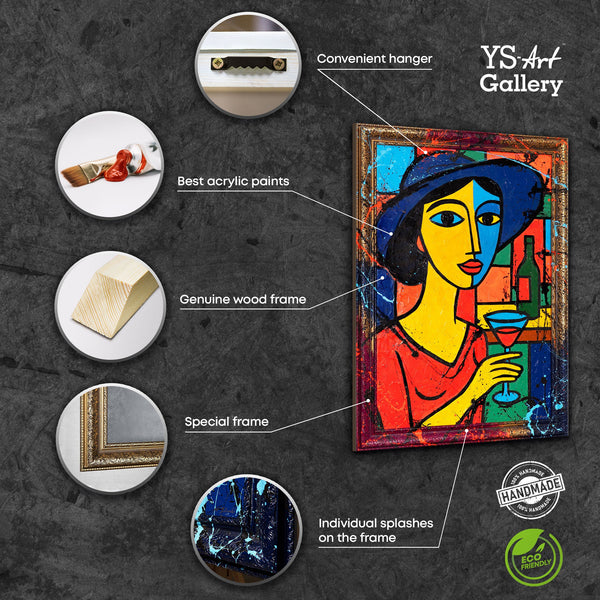 Handgemalte Acrylkunst Made in Germany