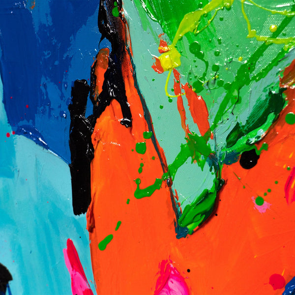 Hand-Painted Abstract Art – Modern Canvas Wall Art „Color as Emotion“
