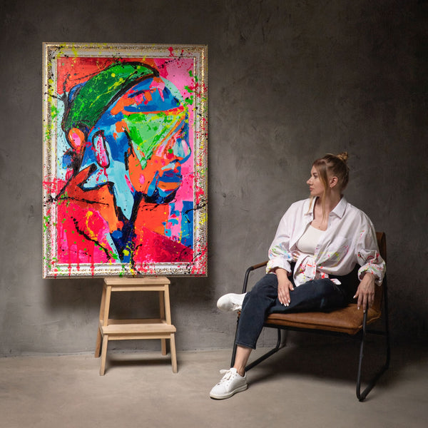Hand-Painted Abstract Art – Modern Canvas Wall Art „Color as Emotion“
