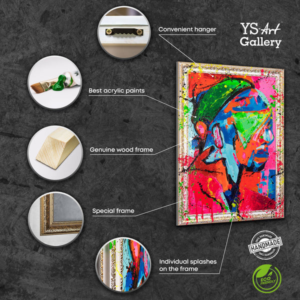 Hand-Painted Abstract Art – Modern Canvas Wall Art „Color as Emotion“
