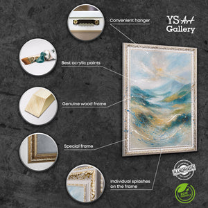 Handgemalte Acrylkunst Made in Germany