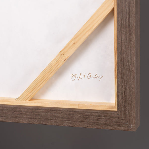 Always Rise Above – handgemaltes 3D Strukturbild fürs Büro mit echtem Relief, 140 × 70 cm