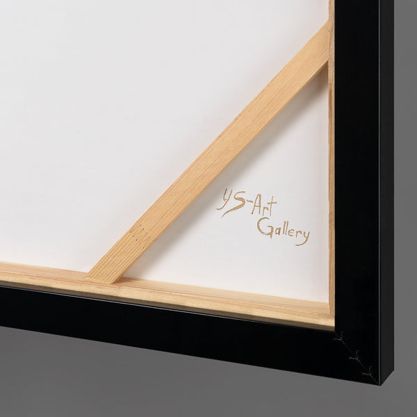 Lead Inspire Elevate – handgemaltes Wandbild fürs Büro mit 3D-Relief, 140 × 70 cm