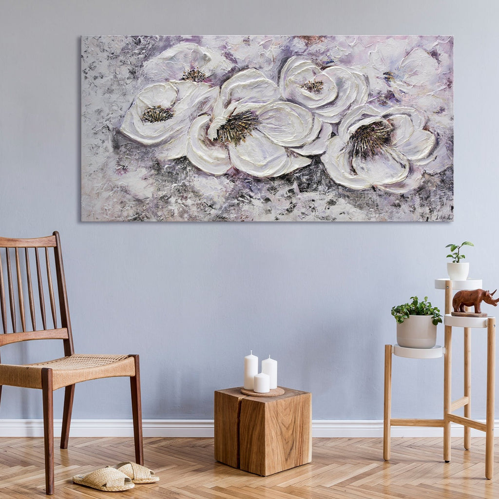 Blumen ölgemälde auf leinwand handgemalt 