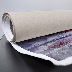 Leinwandrolle Detail ungerahmt