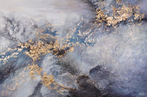 Acrylbild Moderne Kunst auf Leinwand