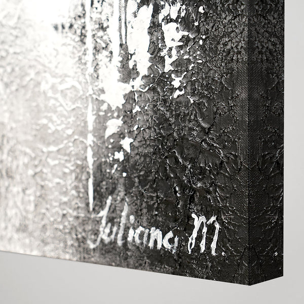 Abstract painting acrylic "Courage wall art