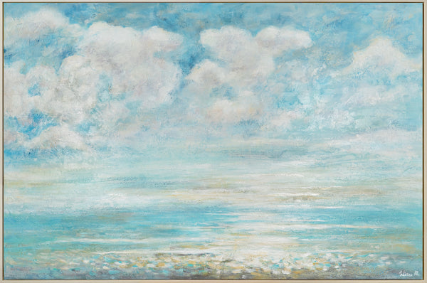 Acrylmalerei auf Leinwand Detail