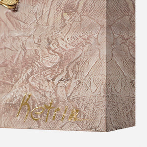 Flower canvas painting "Mallow"