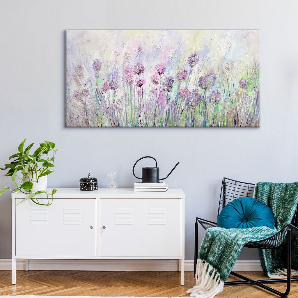 abstrakte blumen malen acryl