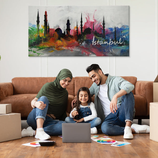 Beautiful painting for living room "Istanbul"