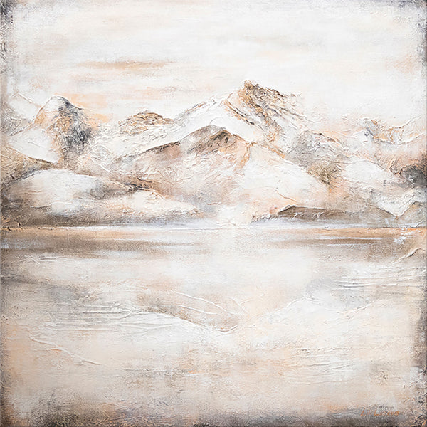 Moderne Wanddeko handgemalt