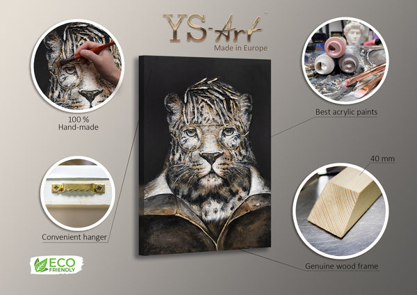 Moderne Wanddeko handgemalt