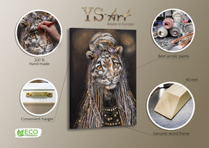 Handgemaltes Leinwandbild Acryl