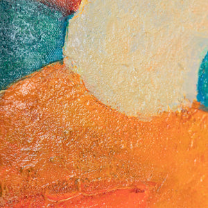 nahaufnahme-strukturpaste-bilder-kaufen-portraet-frau-gelb-relief