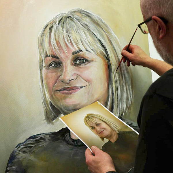 Familienportrait malen lassen – Eure Familie als Gemälde