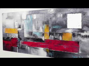 Handgemalte bilder acryl abstrakt "Abstraktion"