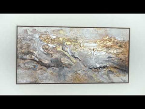 Framed wall art for living room "Glow"