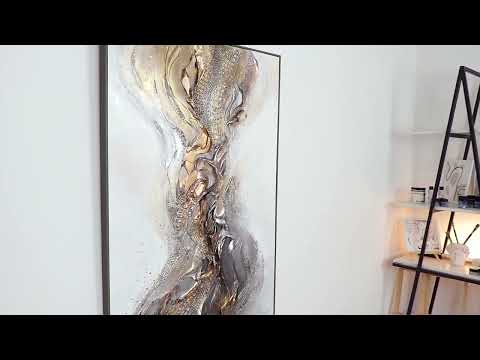 Framed wall art for living room "Grace"