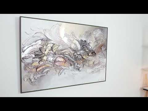 Bilder abstrakt mit Rahmen "Ewigkeit III"