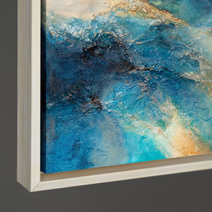 Rahmendetail Strukturmalerei mit Tiefe