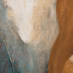 Strukturmalerei Acryl abstrakte Tiefe