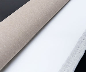 Rückseite der Leinwand aus Naturmaterial